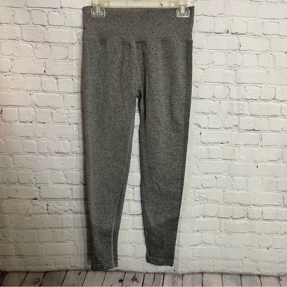 Gray Cement Style Yoga Workout Leggings Women Pants Size: X-Large